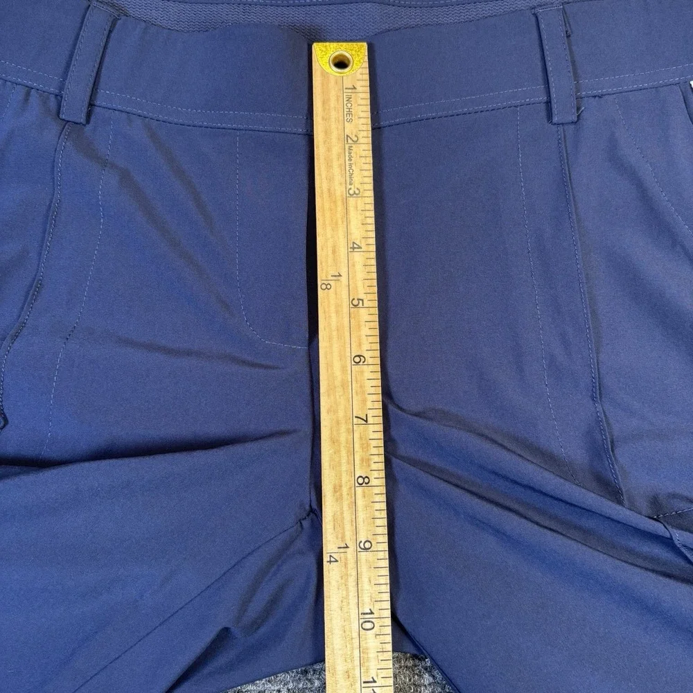 Belyn Key Golf‎ Shorts Womens Small Navy Blue Performance Stretch Activewear